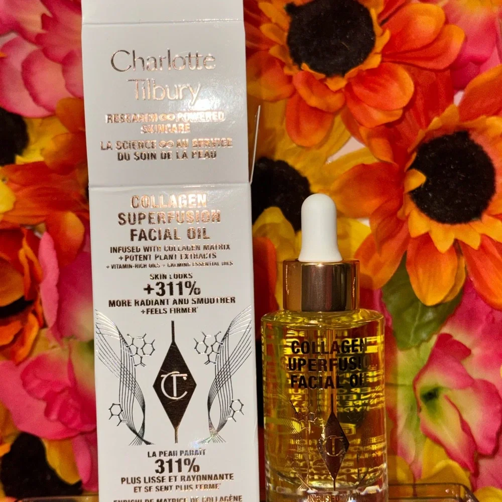 Charlotte Tilbury Collagen Superfusion Facial Oil - White and Black - Picture 8 of 8